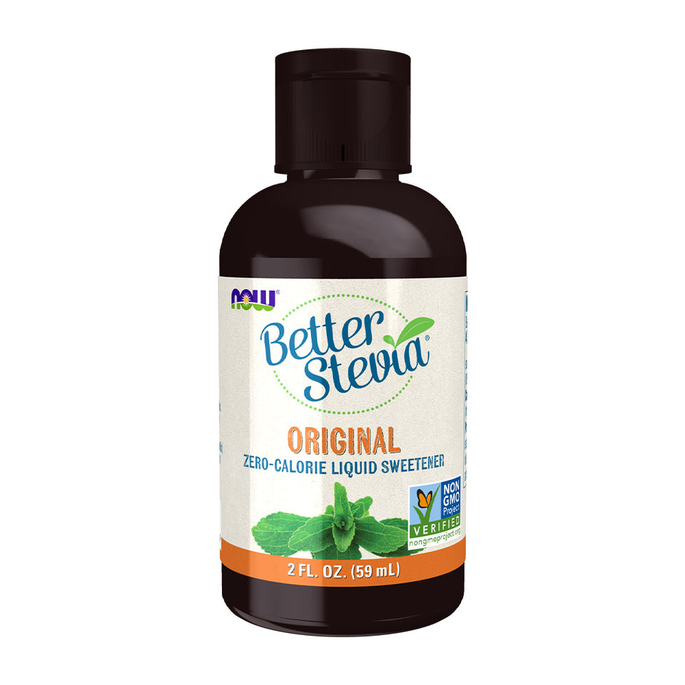 나우푸드_BetterStevia Original Liquid Sweetener, 2 fl oz