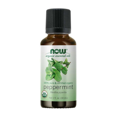Now Foods_エッセンシャルオイル、100%ピュア&オーガニックペパーミント 30ml