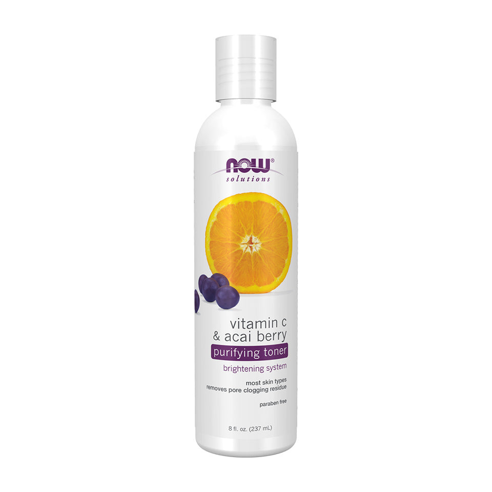 나우푸드_Solutions Vitamin C & Acai Berry Purifying Toner, 8 fl oz