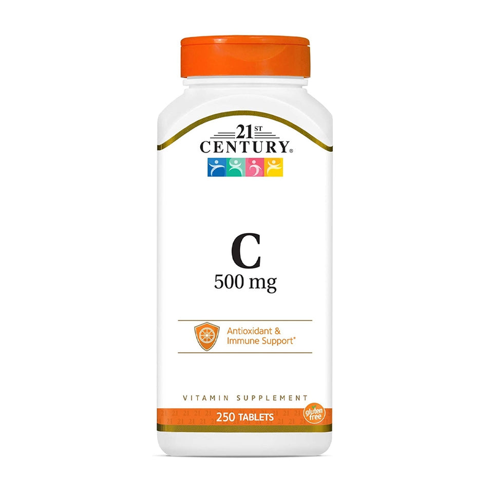 21st Century(21世紀) ビタミンC 500mg、250錠