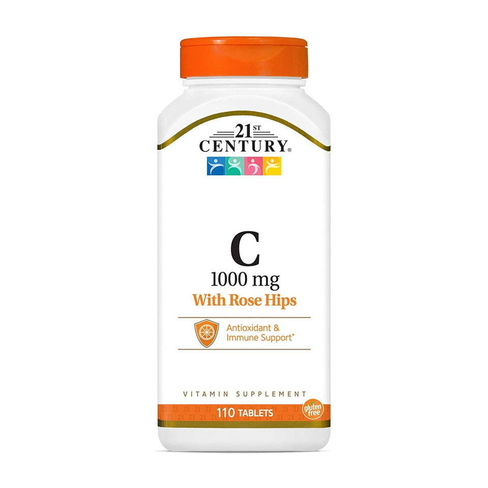 21세기센트리_비타민 C 1000mg 위드 로즈힙, 110타블렛