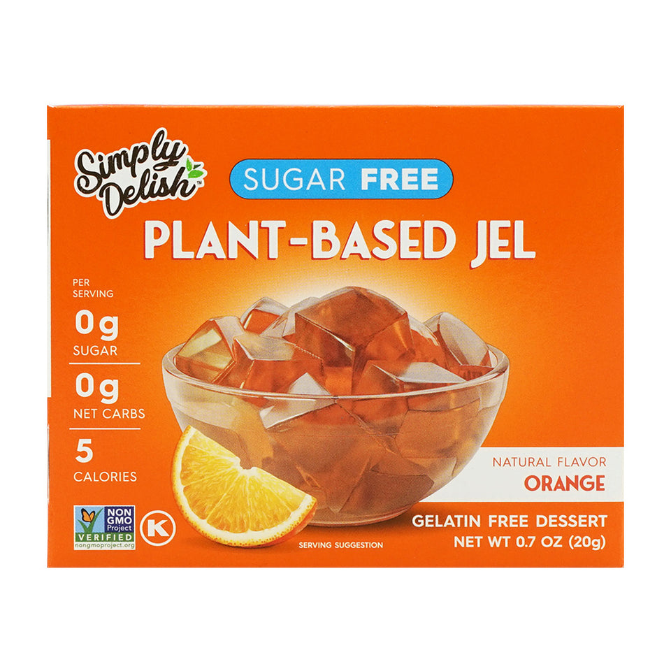 Simply Delish 植物性デザートゼリー オレンジシュガーフリー 20g