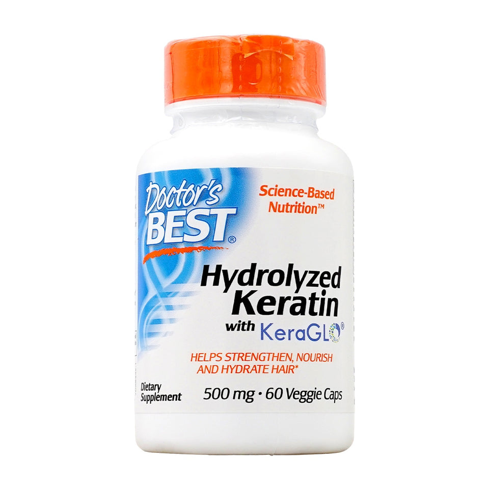 닥터스베스트_하이드로라이즈 케라틴 위드 케라글로 500mg, 60 베지캡슐