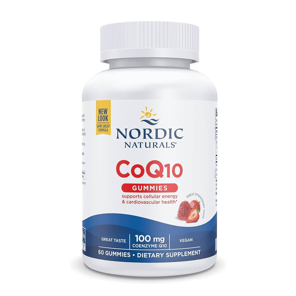 Nordic Naturals_コエンザイムQ10グミ 100mg ストロベリー味、60グミ