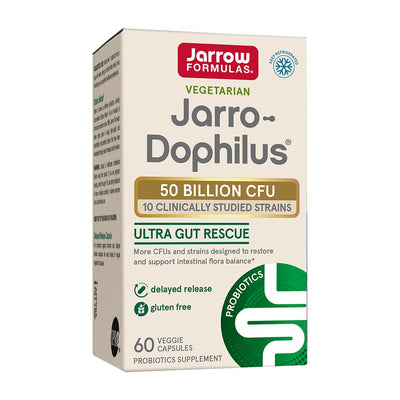 Jarrow Formulas ベジタリアン ヤロー ドフィラス 乳酸菌 500億 CFU、60 ベジカプセル