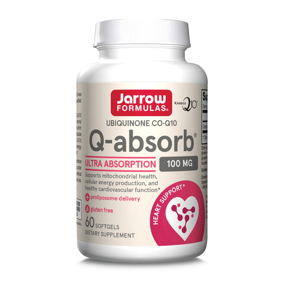 자로우포뮬러스_유비퀴놀 코엔자임 Q10 Q-앱솔브 100mg, 60 소프트젤