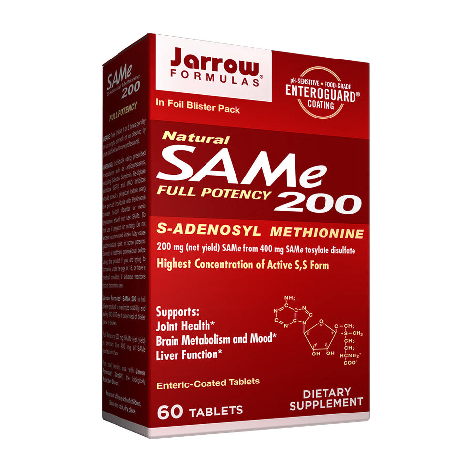 자로우포뮬러스_SAMe 200 풀 포텐시 200mg, 60타블렛