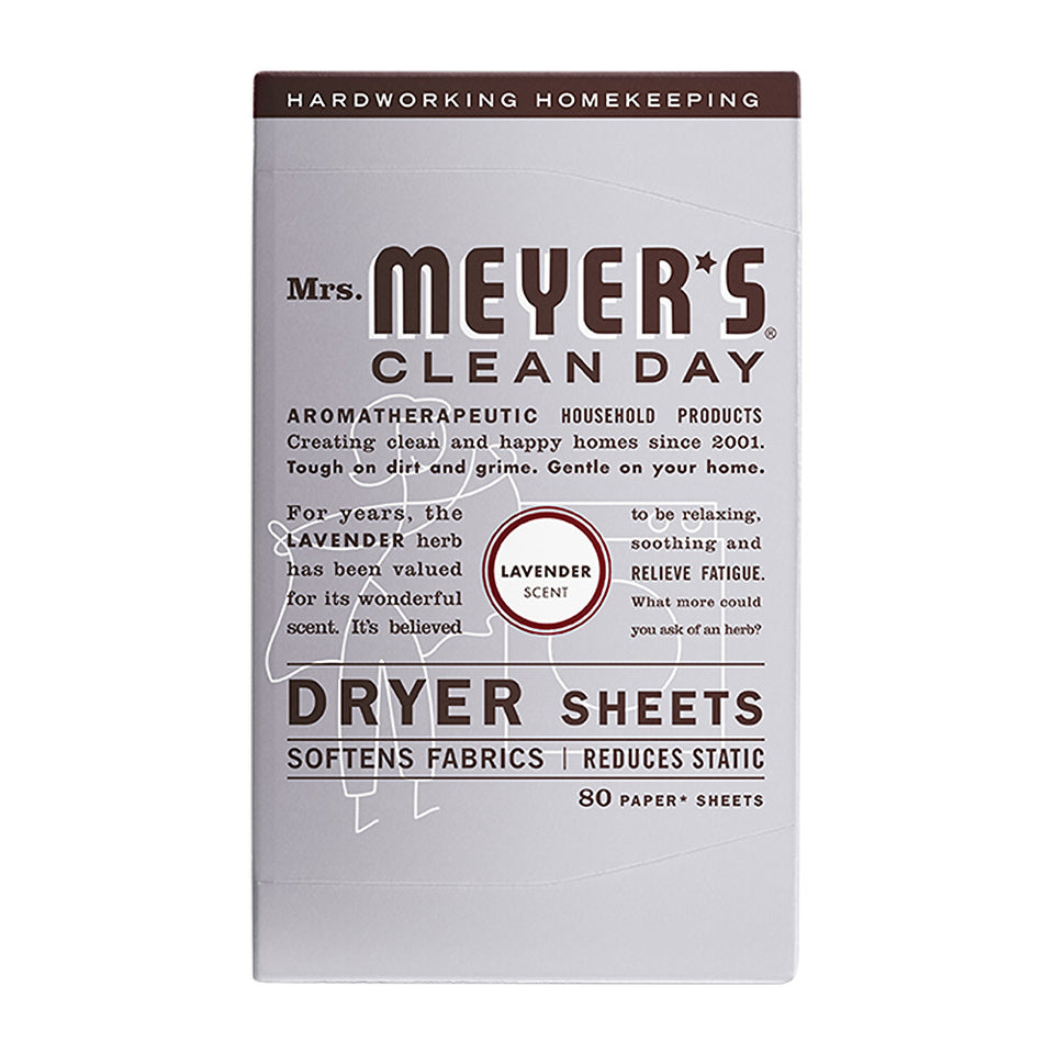 ミセスマイヤーズ_ドライヤーシートラベンダーの香り、80枚