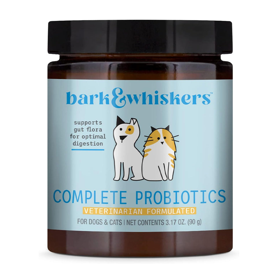 ドクターメルコラ_バーク&ウィスカーズ コンプリートプロバイオティクス 犬猫用, 90g