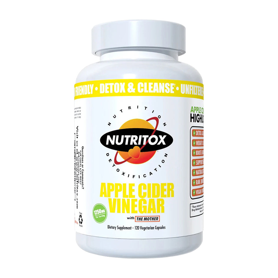 ニュートリトックス_アップルサイダービネガー 1250mg、120ベジカプセル