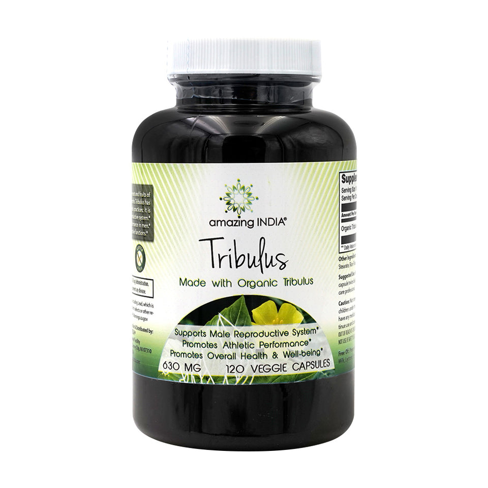 Amazing Nutrition_アメイジングインディアトリブラス 630mg、120ベジカプセル