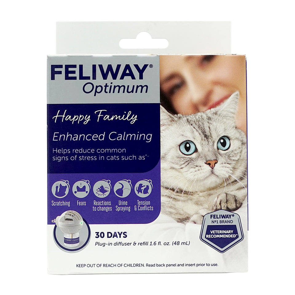 フェリウェイ_オプティマム 猫用フェロモンディフューザーキット30日、1セット