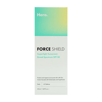 ヒーローコスメティックス_フォースシールドスーパーライトサンスクリーン SPF 30、50ml