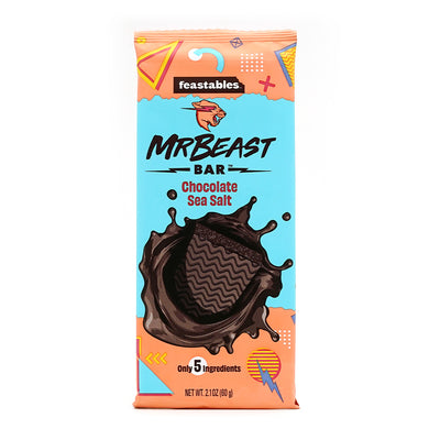 MrBeast Bar Chocolate Sea Salt, 2.1 oz