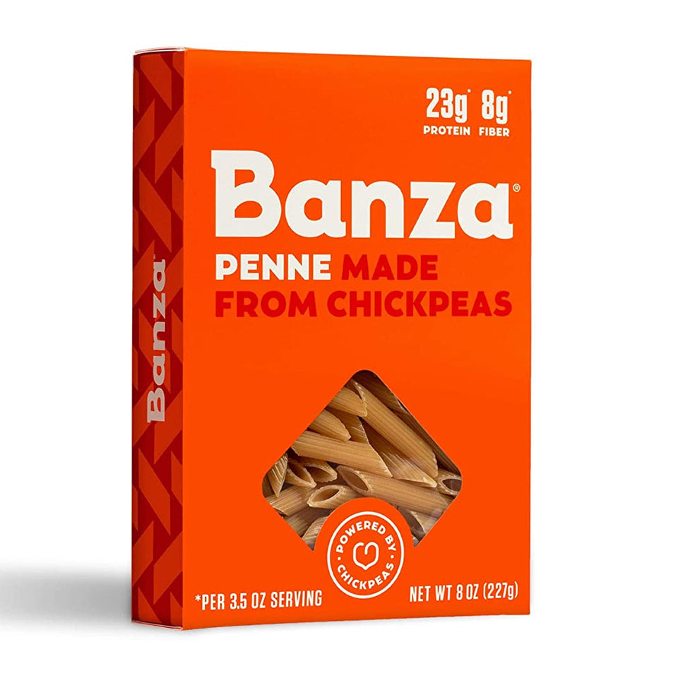 バンザ_ペンネひよこ豆、パスタ 227g