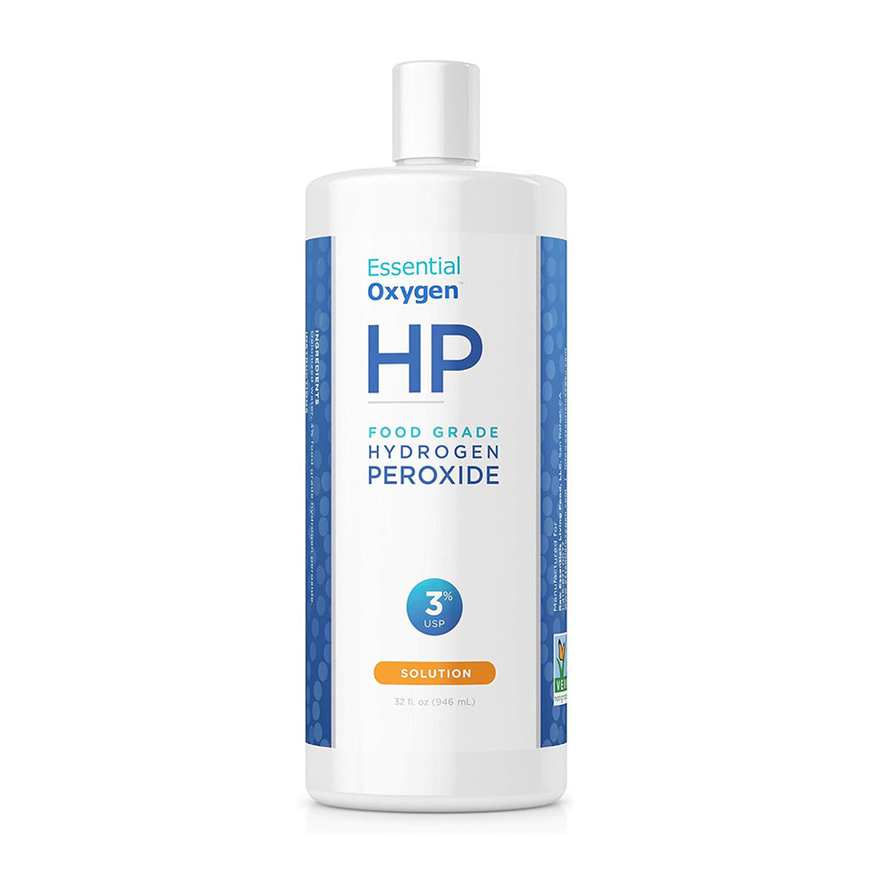 エッセンシャルオキシゲン_HPフードグレード過酸化水素3%溶液、946ml