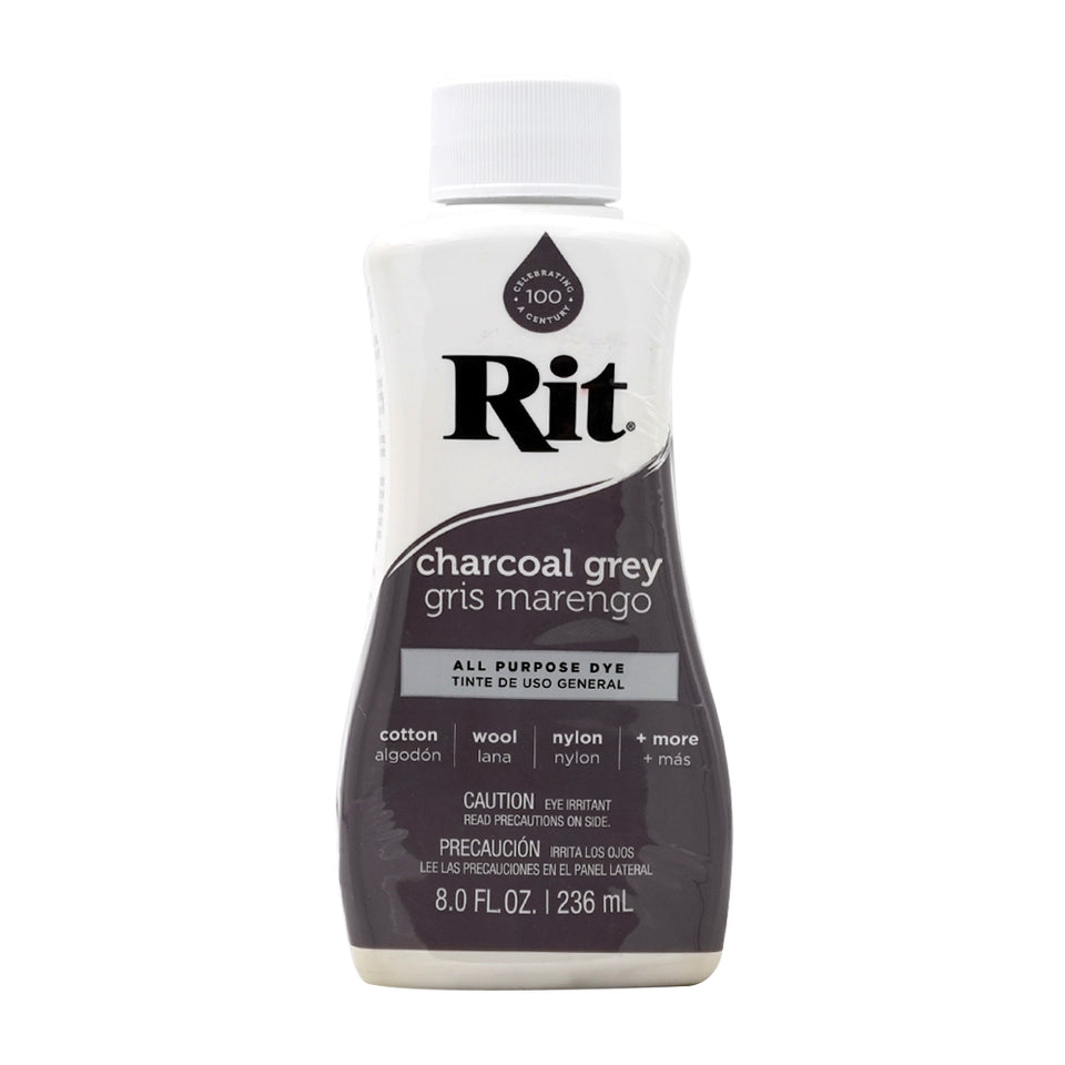 リトダイ_多目的染料リキッドチャコールグレー、236ml