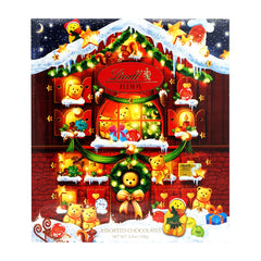 Holiday Assorted Chocolates Teddy Bear Advent Calendar,  4.5 oz