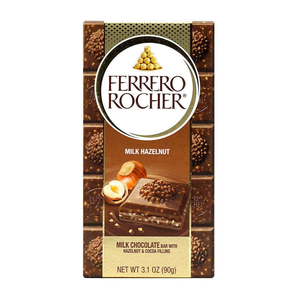 フェレロ ロシェ_ミルク ヘーゼルナッツ チョコレートバー、90g