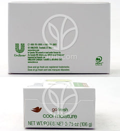 도브 뷰티 바 고 프레쉬 쿨 모이스쳐, 106g