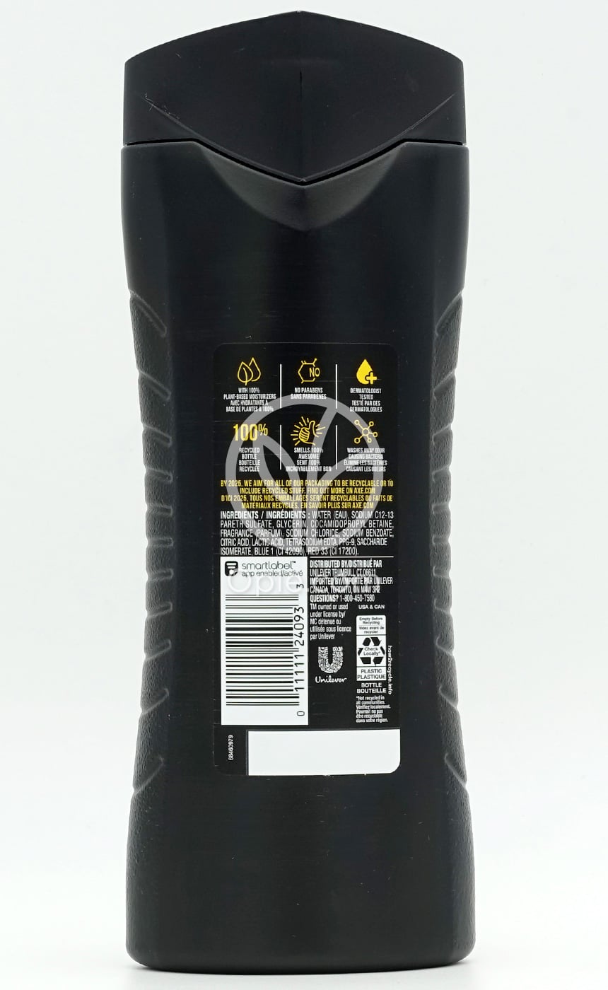 アックス ボディウォッシュ フェニックス クラッシュミント＆ローズマリー、473ml — 후면