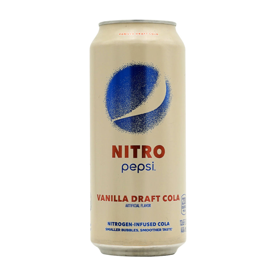 Nitro Pepsi Vanilla Draft Cola (単品), 13.65 fl oz