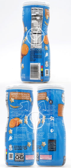 Snacks for Baby Grain & Grow Puffs Sweet Potato for Crawler, 1.48 oz