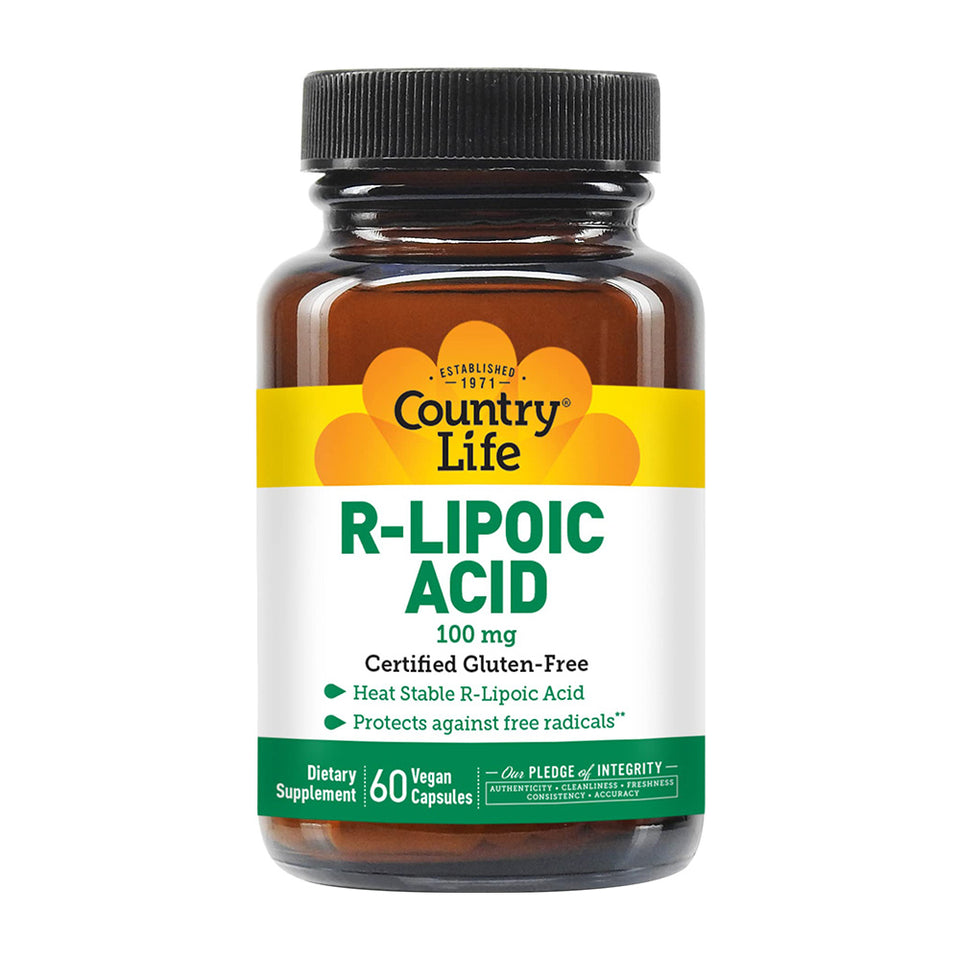 カントリーライフ_R-リポ酸 100mg、ベジカプセル60粒