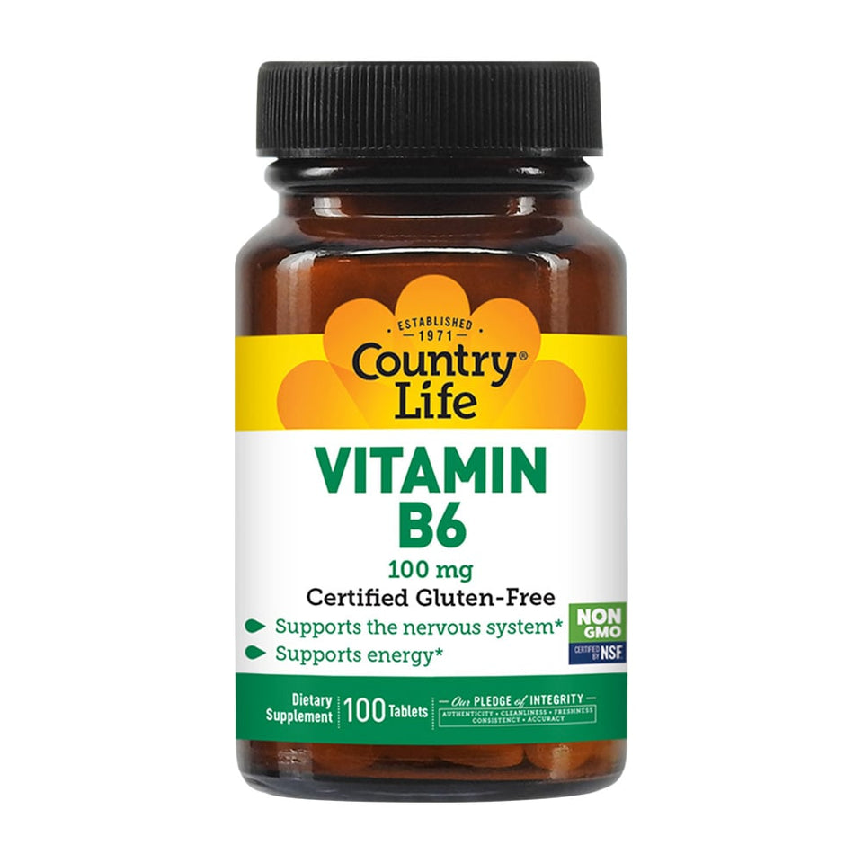 カントリーライフ_ビタミンB6 100mg、100錠
