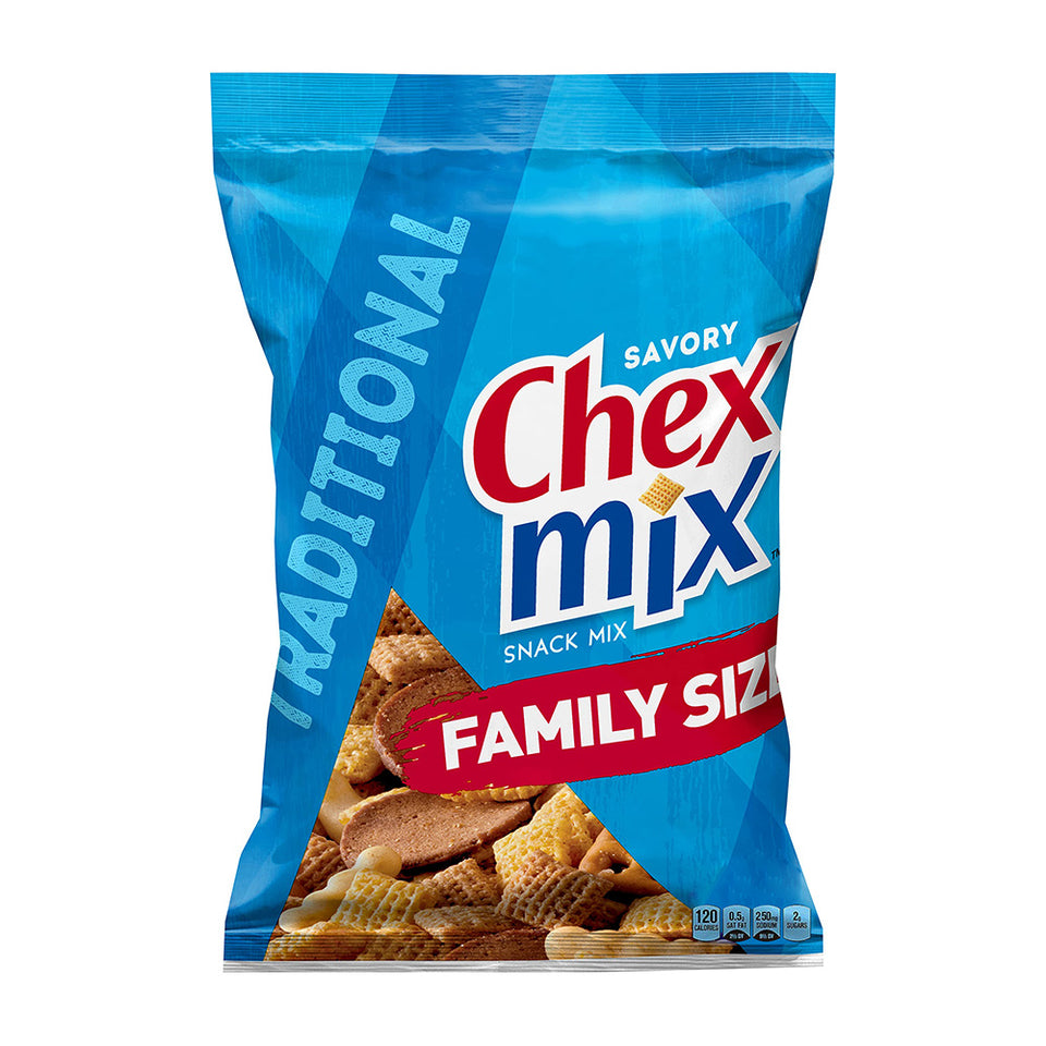Chex Mix トラディショナル セイボリー スナックミックス ファミリーサイズ、15oz