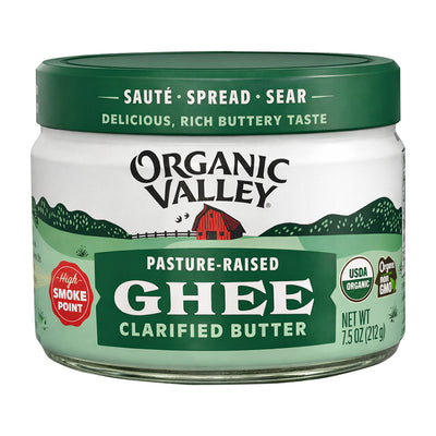 オーガニックバレー_ピュリティファームズ オーガニックギー（Ghee）無塩バター、212g