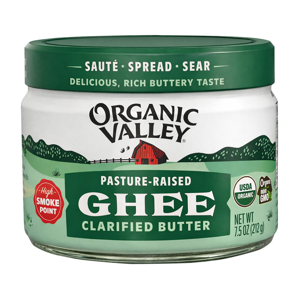 オーガニックバレー_ピュリティファームズ オーガニックギー（Ghee）無塩バター、212g