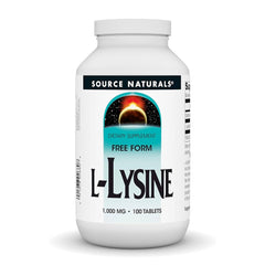소스내추럴스_L-라이신 1000mg, 100타블렛