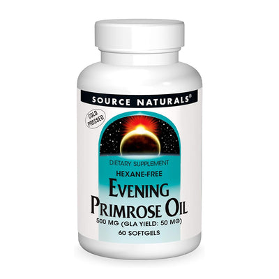 Source Naturals, 月見草油 500mg、60ソフトジェル