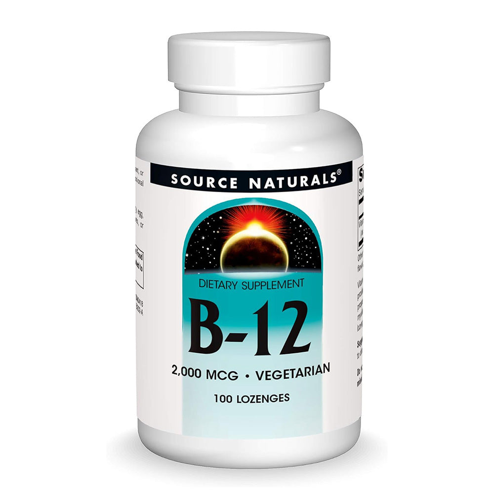 Source Naturals_ビタミンB-12 2000mcg、100トローチ