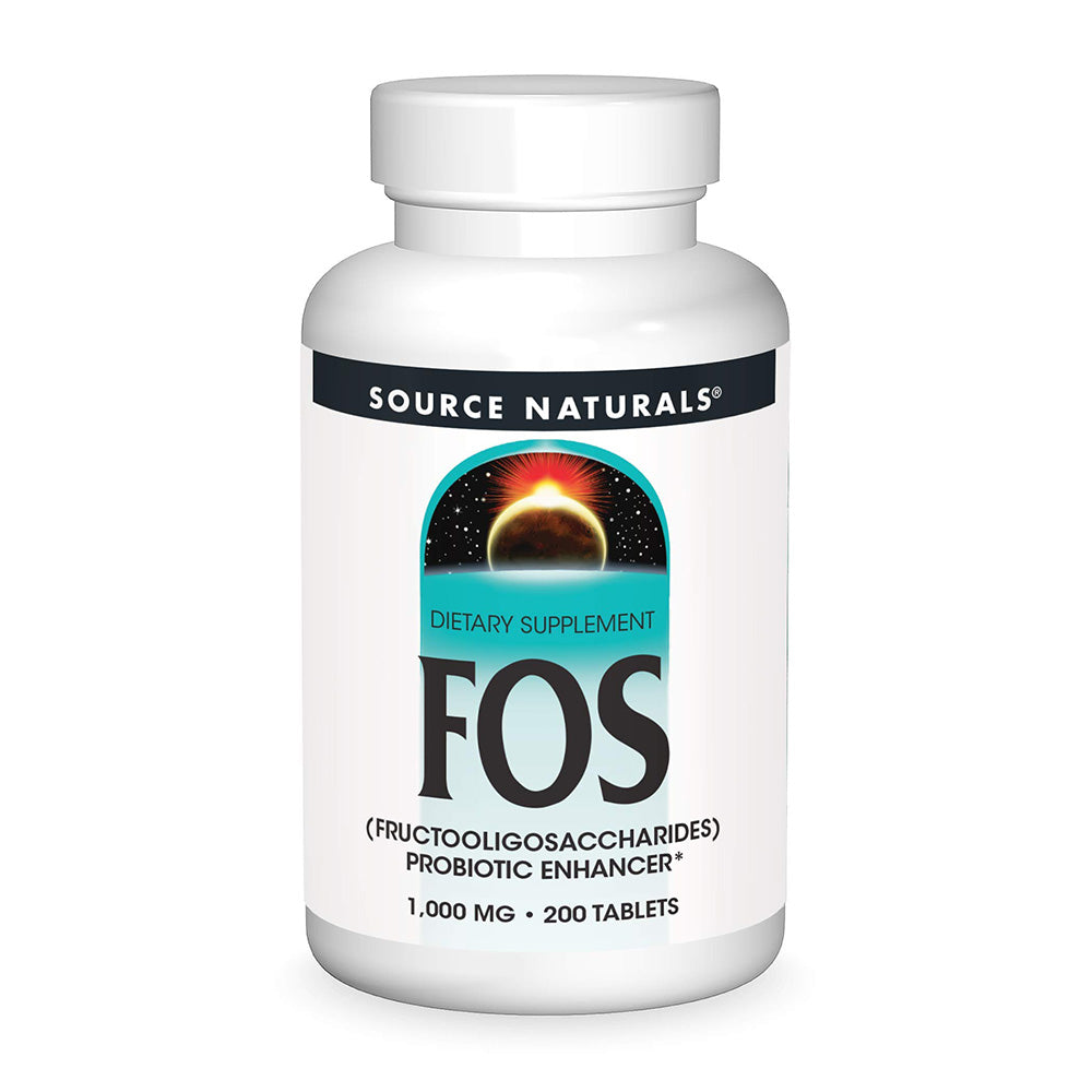 ソースナチュラルズ_FOS（フラクトオリゴ糖）1000mg、200タブレット