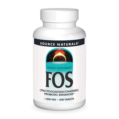 소스내추럴스_FOS (프락토 올리고당) 1000mg, 200타블렛