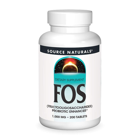 소스내추럴스_FOS (프락토 올리고당) 1000mg, 200타블렛
