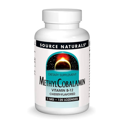Source Naturals メチルコバラミン ビタミンB-12 チェリー味 1mg 120トローチ