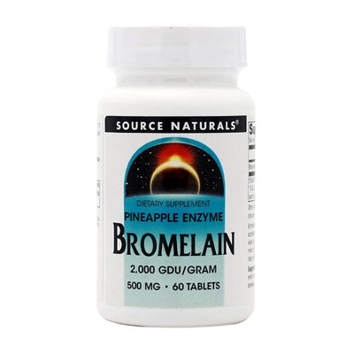 소스내추럴스_브로멜라인 500mg, 60타블렛