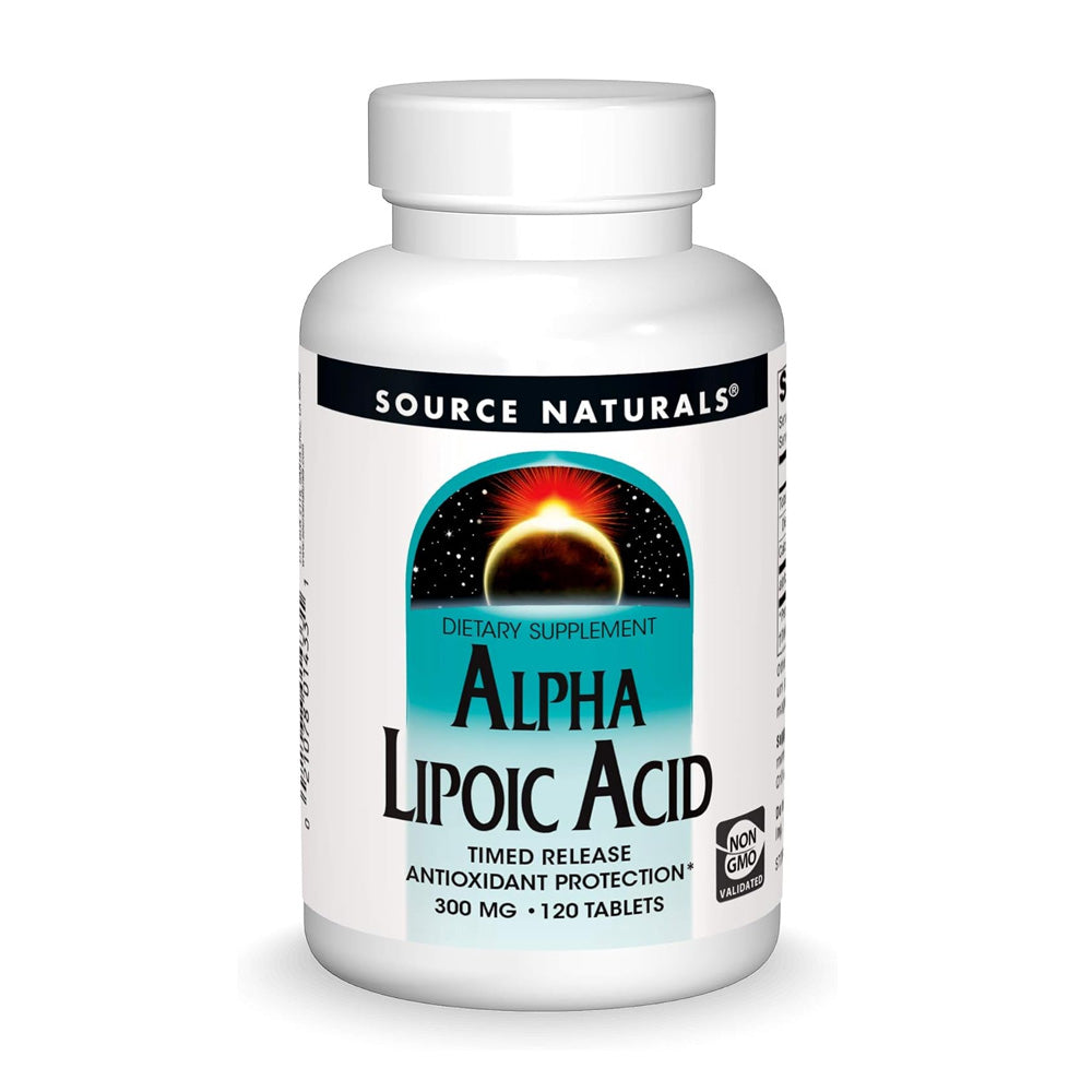 ソースナチュラルズ_アルファリポ酸 300mg、120錠