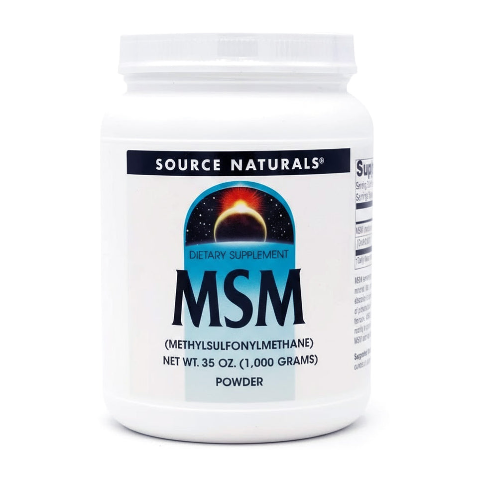 Source Naturals_食用硫黄MSMパウダー、1000g