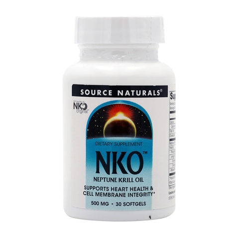Source Naturals_NKO ネプチューンクリルオイル 500mg、30ソフトジェル
