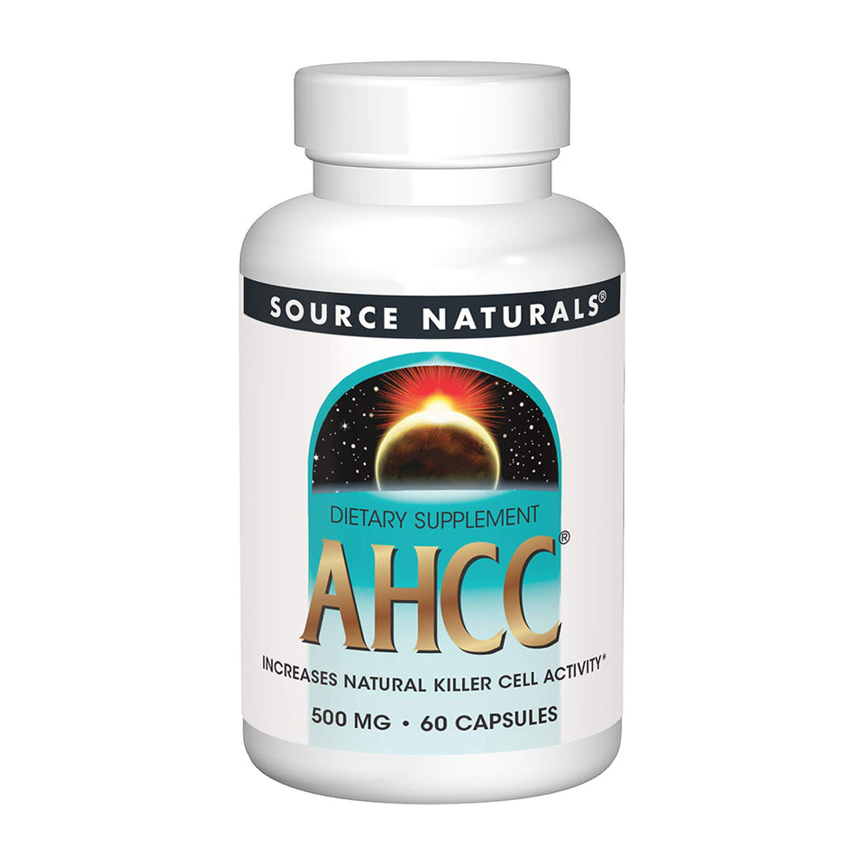 ソースナチュラルズ_AHCC 500mg、60カプセル