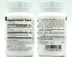 Green Coffee Extract 500 mg, 30 Tablets
