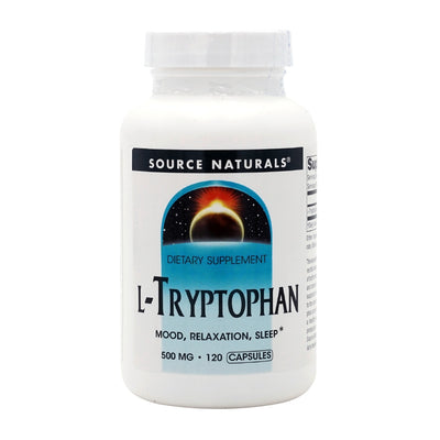 ソースナチュラルズ_L-トリプトファン 500mg、120カプセル