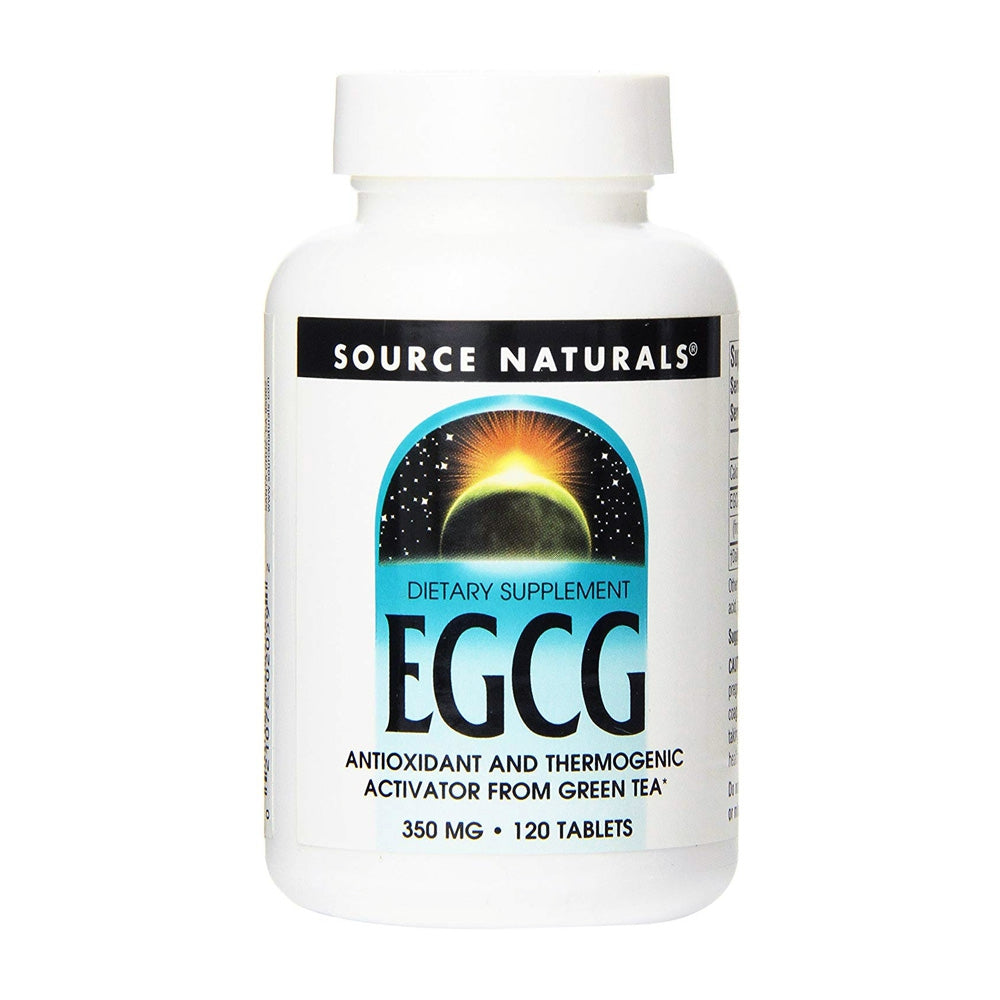 ソースナチュラルズ_EGCG 350mg、120タブレット