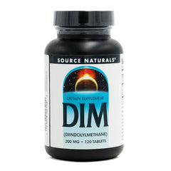 ソースナチュラルズ_DIM (ジインドリルメタン) 200mg、120錠