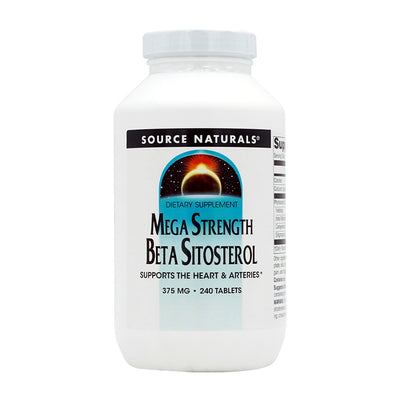 Source Naturals メガストレングス ベータシトステロール 375mg、240粒