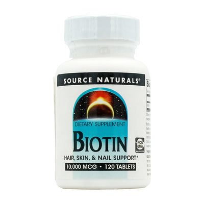 ソースナチュラルズ_ビオチン 10000mcg、120錠